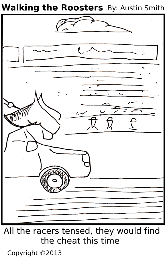 walking the roosters 92