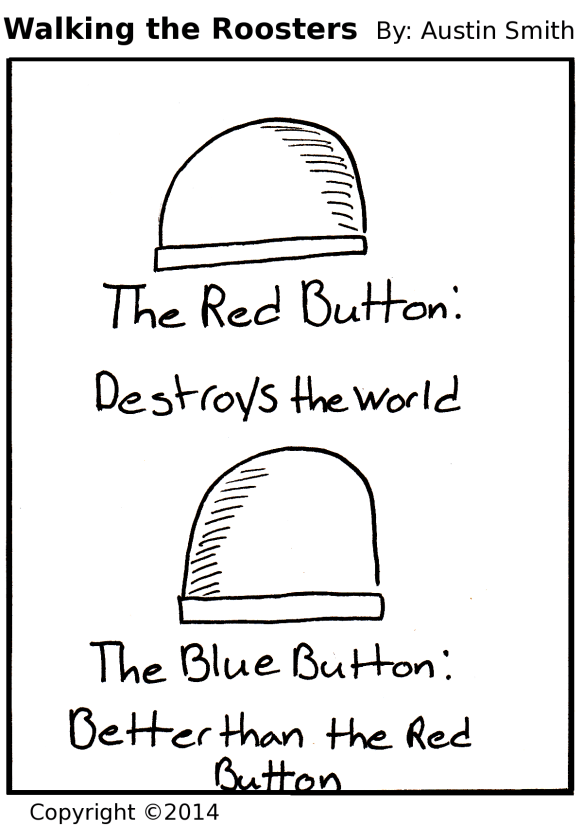pushing button