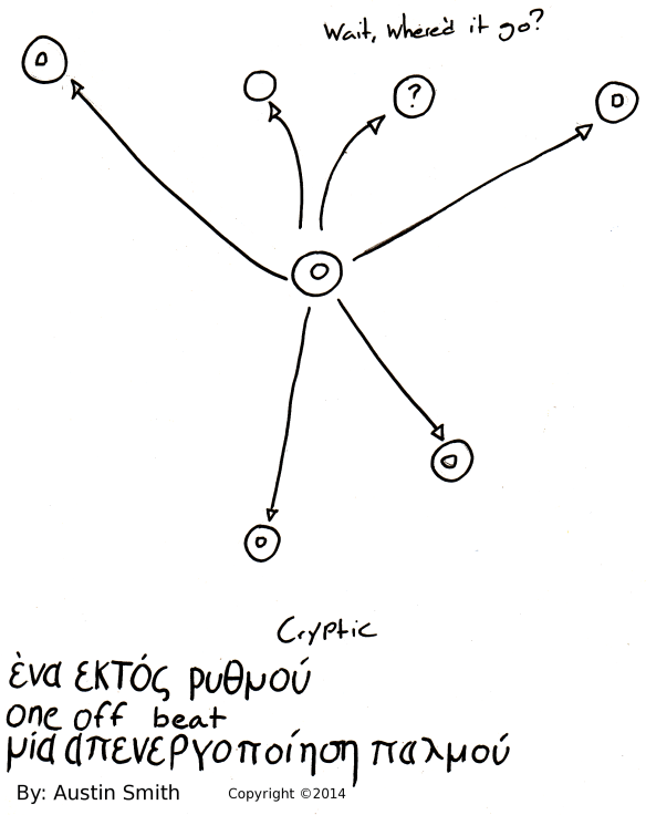 one off beat cryptic