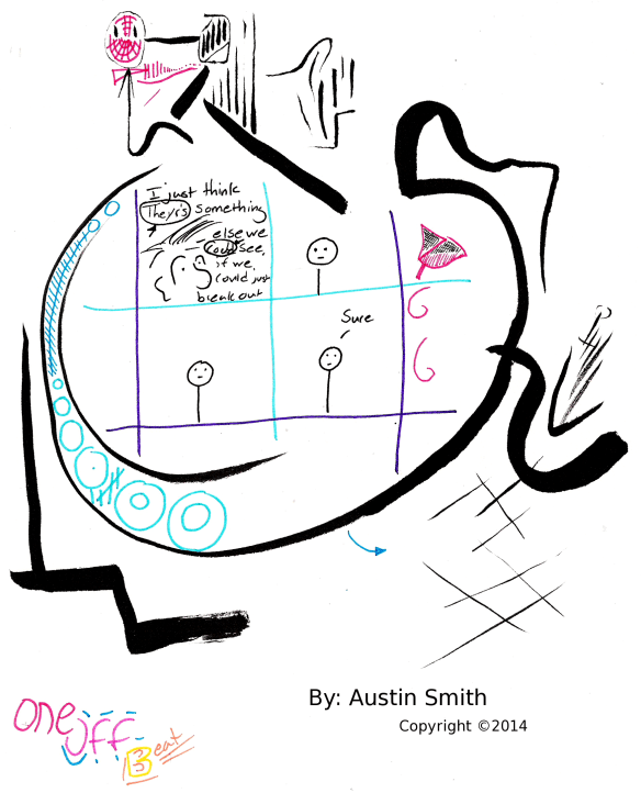 getting outside to see