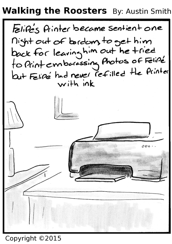 night of the printer