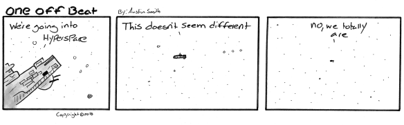 out of lightspeed into nothing