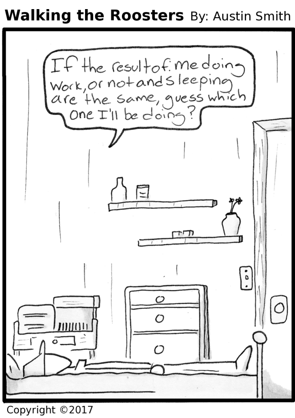 walking the roosters 867